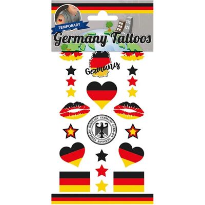 Totum Tattoos Deutschland Mehrfarbig - Temporäre Tattoos Totum Tattoos Deutschland Mehrfarbig - Temporäre Tattoos