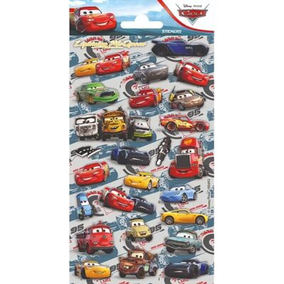Cars Glitzeraufkleber - Bunte Charaktere Cars Glitzeraufkleber - Bunte Charaktere