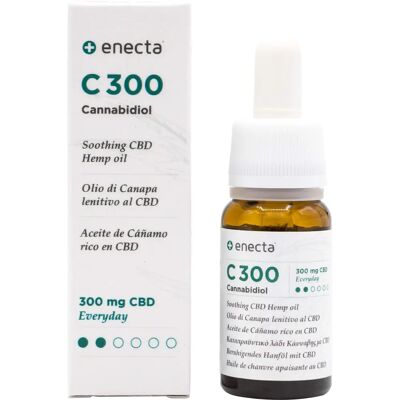 Enecta C300 Hanföl - CBD 300mg, 10ml Enecta C300 Hanföl - CBD 300mg, 10ml