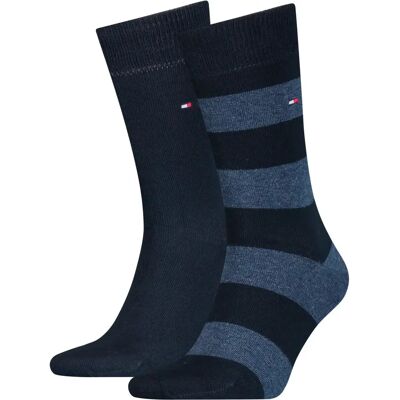 Tommy Hilfiger 2er-Pack Rugby Socken (342021001) - dunkelblau Tommy Hilfiger 2er-Pack Rugby Socken (342021001) - dunkelblau