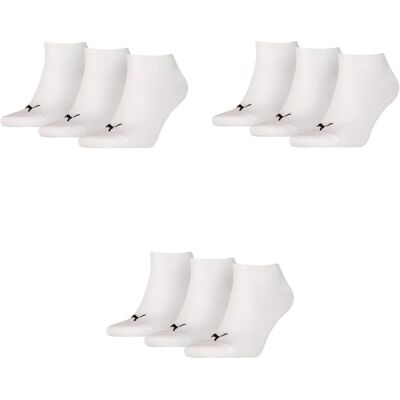 Chaussettes Unisex Blancs Puma - Pack de 3 - Chaussettes Chaussettes Unisex Blancs Puma - Pack de 3 - Chaussettes