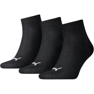 Puma 3er Pack Trainer Socken Black - Socken Puma 3er Pack Trainer Socken Black - Socken