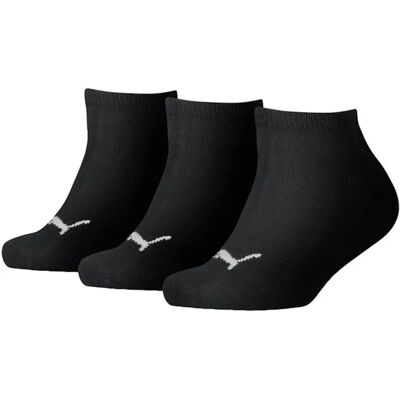 Puma Kids Enkel Sportsokken - 3 Paar Zwart Puma Kids Enkel Sportsokken - 3 Paar Zwart