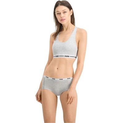 Puma Dames Mini Short Brief 3-Pack - Meerkleurig - M Puma Dames Mini Short Brief 3-Pack - Meerkleurig - M