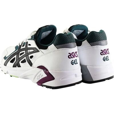 Asics H704Y 0190 B81A Witte synthetische leren heren trainers - Sportschoenen Asics H704Y 0190 B81A Witte synthetische leren heren trainers - Sportschoenen