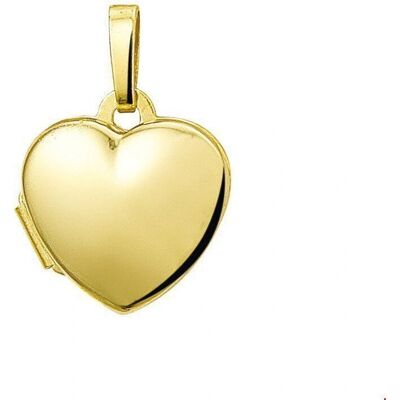 Quickjewels Hartvormige Medaillon - Sieraden Quickjewels Hartvormige Medaillon - Sieraden