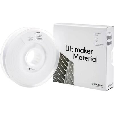 Ultimaker Hvid 3D-printer filament - Polycarbonat - 750g Ultimaker Hvid 3D-printer filament - Polycarbonat - 750g