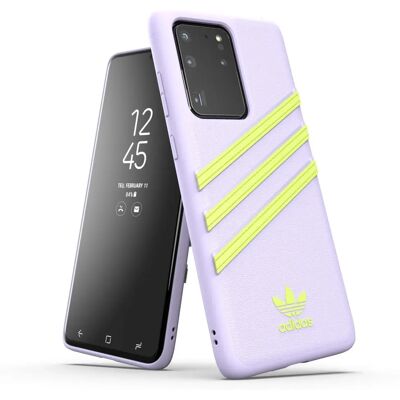 Housse Samsung Galaxy S20 Ultra Violet et Jaune Adidas - Publicité Housse Samsung Galaxy S20 Ultra Violet et Jaune Adidas - Publicité