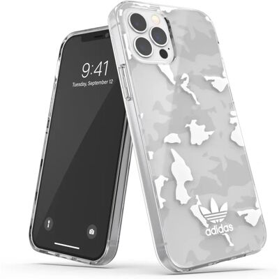 Coque transparente camouflage Adidas pour iPhone 12/12 Pro - Publicité Coque transparente camouflage Adidas pour iPhone 12/12 Pro - Publicité