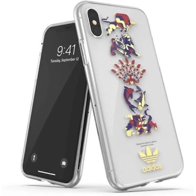 Coque Transparente Adidas pour iPhone X XS - Protection & Décoration - Publicité Coque Transparente Adidas pour iPhone X XS - Protection & Décoration - Publicité