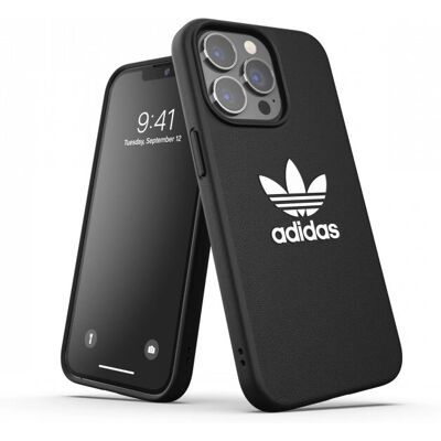Coque de téléphone résistante aux chocs Adidas pour iPhone 13 - Noir/Blanc - Housse téléphone - Publicité Coque de téléphone résistante aux chocs Adidas pour iPhone 13 - Noir/Blanc - Housse téléphone - Publicité