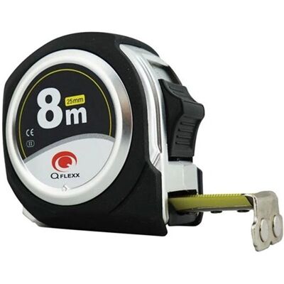 Q Flexx Modèle - Mètre à ruban avec couche UV - 8 m Q Flexx Modèle - Mètre à ruban avec couche UV - 8 m