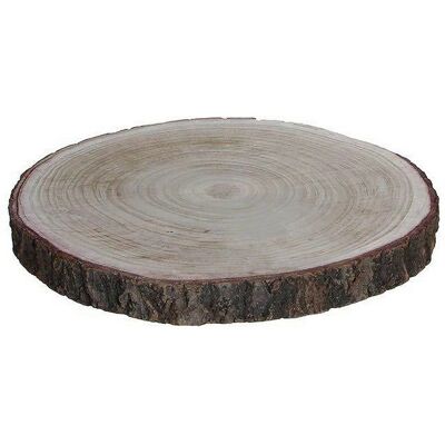 B&Q Holz Dekoratives Trage - Ø 30 cm - Mica Decorations B&Q Holz Dekoratives Trage - Ø 30 cm - Mica Decorations
