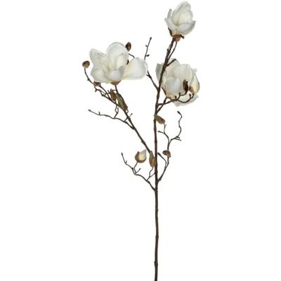 Mica Decorations Magnolia Künstliche Blume - H88 cm - Weiß Mica Decorations Magnolia Künstliche Blume - H88 cm - Weiß