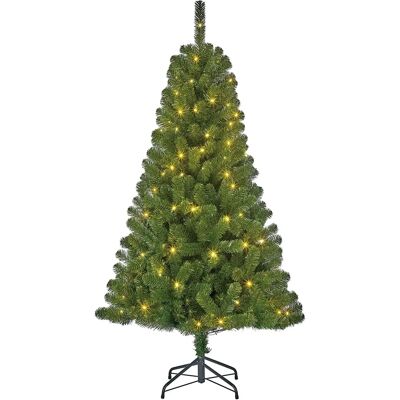 Black Box Charlton Kunstkerstboom - Groen, 155cm - LED Black Box Charlton Kunstkerstboom - Groen, 155cm - LED