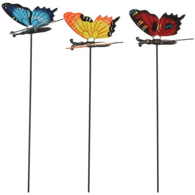 Mica Decorations - Schmetterling Gartenstecker - rot Mica Decorations - Schmetterling Gartenstecker - rot