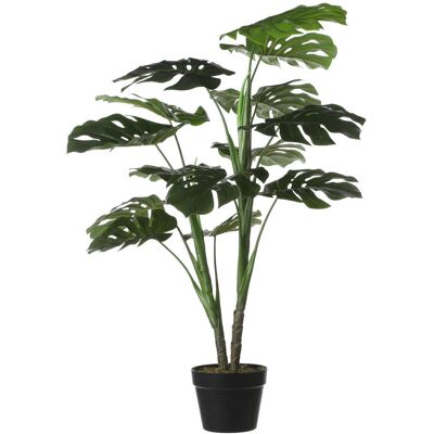 Plante Artificielle Monstera de Mica Decorations - 70x70x100cm - Vert - Décoration Intérieure - Publicité Plante Artificielle Monstera de Mica Decorations - 70x70x100cm - Vert - Décoration Intérieure - Publicité