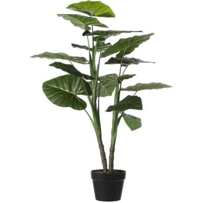 Mica Decorations Taro Kunstplant - 70x100cm - Groen - Kunststof pot Mica Decorations Taro Kunstplant - 70x100cm - Groen - Kunststof pot