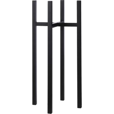 Support de plantes Ascot XL de Mica Decorations - 34x34x71 cm - Métal - Noir - Publicité Support de plantes Ascot XL de Mica Decorations - 34x34x71 cm - Métal - Noir - Publicité