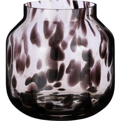 Pantera vaas van Mica Decorations - 26x26x26 cm - Glas - Bruin Pantera vaas van Mica Decorations - 26x26x26 cm - Glas - Bruin