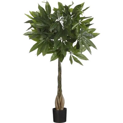 Plante Artificielle Pachira Mica Decorations - Vert - 80cm - Pot - Publicité Plante Artificielle Pachira Mica Decorations - Vert - 80cm - Pot - Publicité