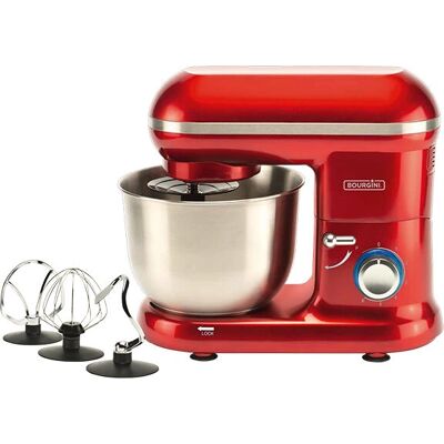 Bourgini Classic Kitchen Chef Rode Staand Mixer - Stand Mixer Bourgini Classic Kitchen Chef Rode Staand Mixer - Stand Mixer