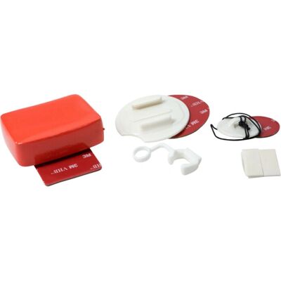 PRO-mounts Kamerafäste Set - Röd PRO-mounts Kamerafäste Set - Röd