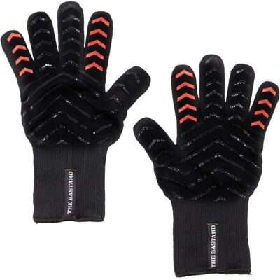 Gants de Gril Résistants à la Chaleur de The Bastard - Accessoire Barbecue - Publicité Gants de Gril Résistants à la Chaleur de The Bastard - Accessoire Barbecue - Publicité
