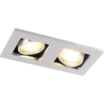 QAZQA Qure Faretto rettangolare incasso - Illuminazione interna QAZQA Qure Faretto rettangolare incasso - Illuminazione interna