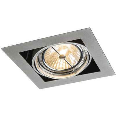 QAZQA - Spot quadrato regolabile in alluminio - LED/50W QAZQA - Spot quadrato regolabile in alluminio - LED/50W