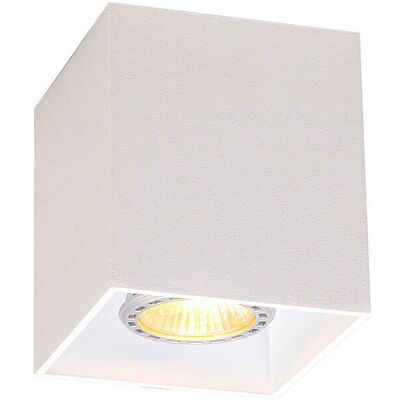QAZQA Qubo Spotlight Moderno - Bianco - 50W QAZQA Qubo Spotlight Moderno - Bianco - 50W