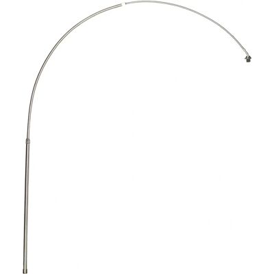 QAZQA Steel Arc Lamp XXL - Adjustable Steel Arc Light QAZQA Steel Arc Lamp XXL - Adjustable Steel Arc Light