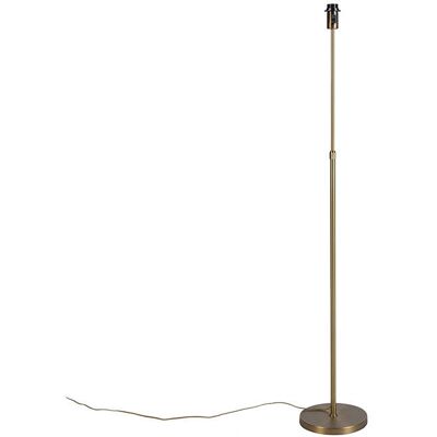 Lámpara de pie Art Déco Qazqa - Vintage ajustable bronce - E27 60W Lámpara de pie Art Déco Qazqa - Vintage ajustable bronce - E27 60W