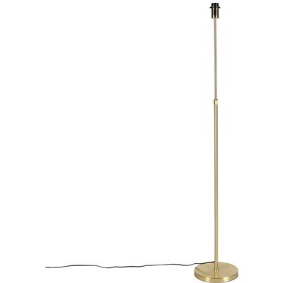 Qazqa Vintage Adjustable Floor Lamp - E27 60W - Gold/Bronze Qazqa Vintage Adjustable Floor Lamp - E27 60W - Gold/Bronze
