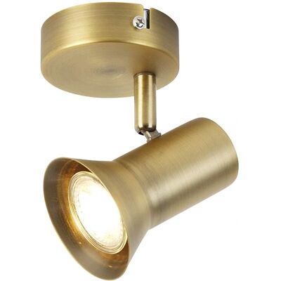 QAZQA - Faretto karin - Moderno - GU10 - Bronzo - Faretti incasso QAZQA - Faretto karin - Moderno - GU10 - Bronzo - Faretti incasso
