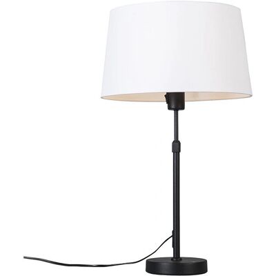 QAZQA Lámpara de mesa moderna - Altura ajustable - E27 Máx 60W QAZQA Lámpara de mesa moderna - Altura ajustable - E27 Máx 60W
