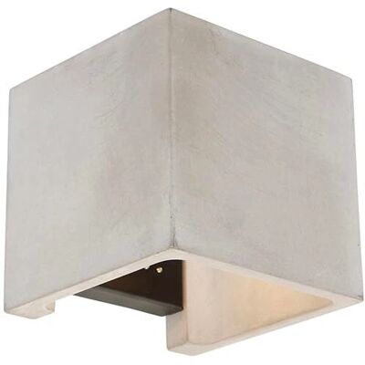 Qazqa Alban Concrete Rustic Wall Light - Indoor Qazqa Alban Concrete Rustic Wall Light - Indoor