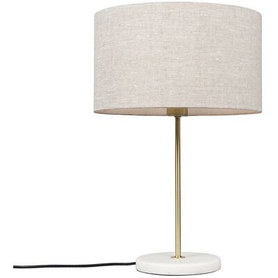 Qazqa Modern Table Lamp Kaso - Gray - 55cm Qazqa Modern Table Lamp Kaso - Gray - 55cm