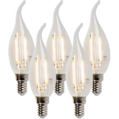 LUEDD LED Kerzenlampen-Set - 5 Dimmbar E14 250lm 2700K LUEDD LED Kerzenlampen-Set - 5 Dimmbar E14 250lm 2700K