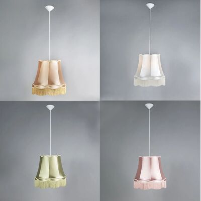 QAZQA Set of 4 retro hanging lamps - Granny QAZQA Set of 4 retro hanging lamps - Granny
