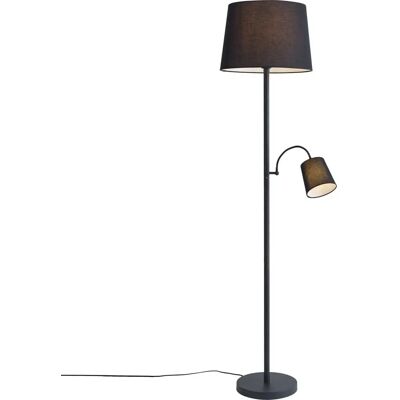 Qazqa Lampada da Pavimento Retrò - Luce da Lettura Regolabile - Design Classico Qazqa Lampada da Pavimento Retrò - Luce da Lettura Regolabile - Design Classico