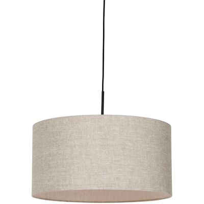 Lámpara colgante beige rústica Qazqa - 50cm - E27 60W Lámpara colgante beige rústica Qazqa - 50cm - E27 60W