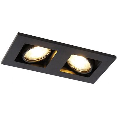 QAZQA Qure Proiettore incasso - Moderno nero per interno QAZQA Qure Proiettore incasso - Moderno nero per interno