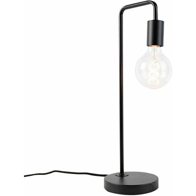 QAZQA Black Modern Table Lamp - Obungo Max - Modern minimalist design QAZQA Black Modern Table Lamp - Obungo Max - Modern minimalist design