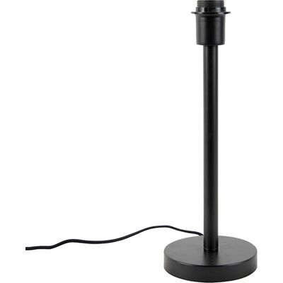 QAZQA - Lampada da terra moderna nera - Simplо - Lampadina E27 QAZQA - Lampada da terra moderna nera - Simplо - Lampadina E27