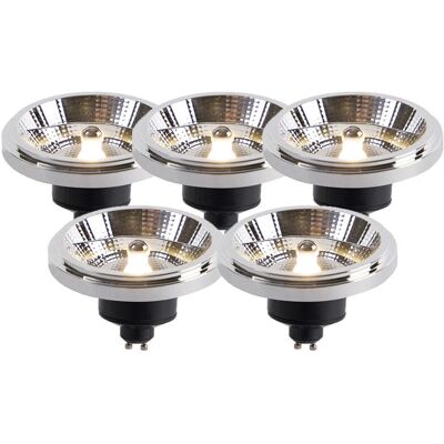LUEDD Set of 5 GU10 Dimmable LED Lamps AR111 - Lighting LUEDD Set of 5 GU10 Dimmable LED Lamps AR111 - Lighting