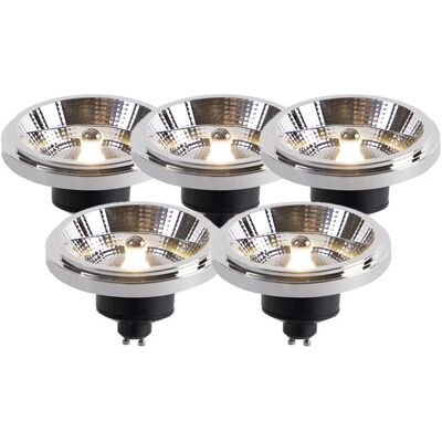 LUEDD Set di 5 lampadine LED AR111 GU10 12W 720LM Caldo Dimmabile LUEDD Set di 5 lampadine LED AR111 GU10 12W 720LM Caldo Dimmabile
