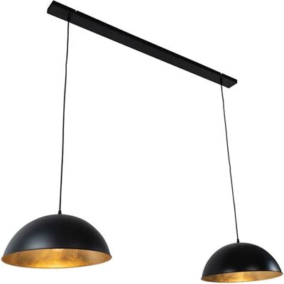 Lámpara industrial colgante QAZQA - Magnax - Ajustable, E27, Acero Lámpara industrial colgante QAZQA - Magnax - Ajustable, E27, Acero