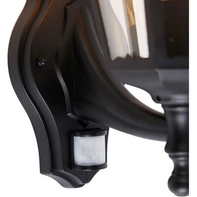 Qazqa Havana Vintage Aplique de Pared - Sensor de Movimiento - Para LED 60W Qazqa Havana Vintage Aplique de Pared - Sensor de Movimiento - Para LED 60W