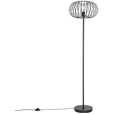 Qazqa Johanna Lampada da terra in filo nero - E27 - Max 40W Qazqa Johanna Lampada da terra in filo nero - E27 - Max 40W